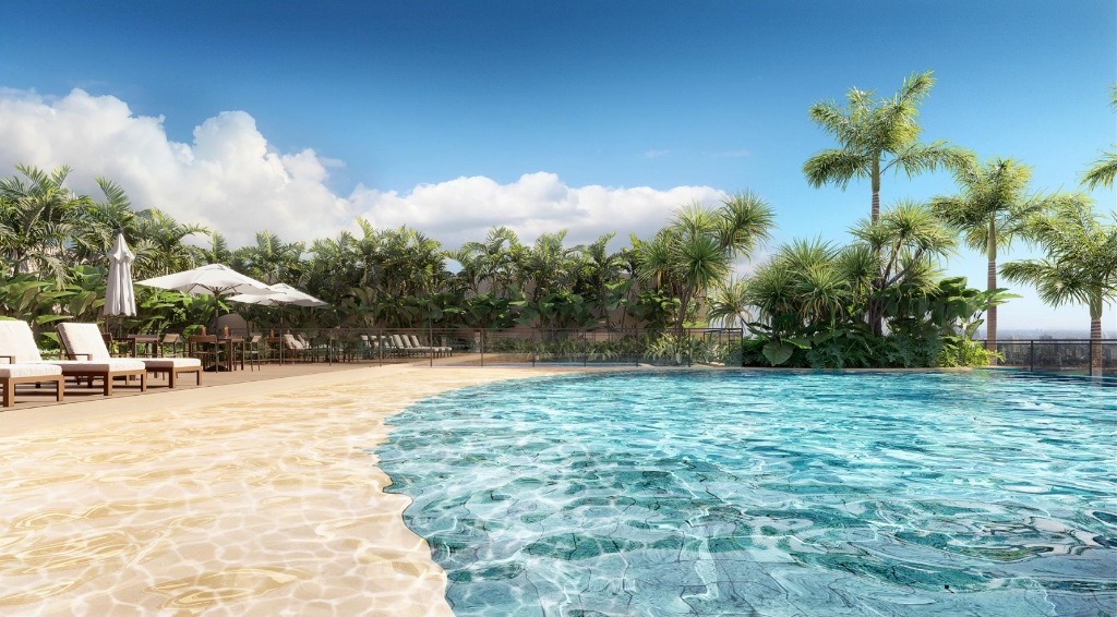 Complexo Beach Sunset - Piscina de Praia